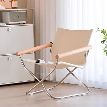 Складной обеденный стул для гостиной Небольшого дизайна, Походный обеденный стул для отдыха на открытом воздухе, Металлическая детская мебель для спальни Sillas De Oficina
