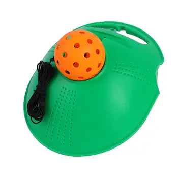 Тренажер для пиклбола Портативный спортивный инструмент для самообучения База для тренировки пиклбола Учебное пособие для пиклбола для детей взрослых начинающих
