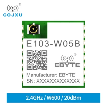 2,4 ГГц SMD Модуль W600 Чипы IOT Электронные Компоненты 20dBm Экономичная Цифровая Передача Wifi IPEX Интерфейс E103-W05B