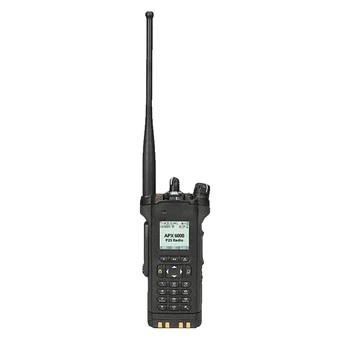 Motorola-Оригинальная портативная рация, APX6000XE P25, двусторонняя радиосвязь, 50 км, UHF, УКВ, 700 МГц, 800 МГц, 1000 каналов, GPS, IP68