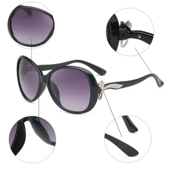 Новые женские Солнцезащитные очки в овальной оправе с большой оправой, Модные Дизайнерские Винтажные Солнцезащитные очки, Женские очки с защитой от ультрафиолета UV400 Oculos De Sol