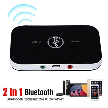 Аудиоприемник-передатчик Bluetooth 5.0, батарея 300 мАч, 3,5 мм Разъем AUX, стереосистема для телевизора, автомобильный ПК, Музыкальные наушники, беспроводные адаптеры
