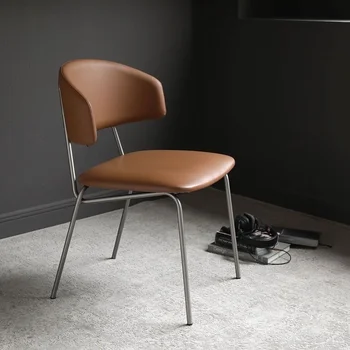 Гостиные Офисное обеденное кресло Стол в скандинавском стиле Эргономичный Кухонный стул для гостиной Роскошный Индивидуальный шезлонг Мебель для спальни BZ