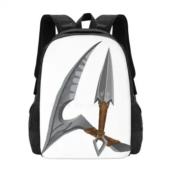 Школьные сумки Twilight Shroud для девочек-подростков, дорожные сумки для ноутбуков Akali Assassin Kunai Kama Blades