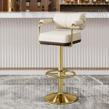 Металлические ножки Кухонного обеденного стула Игровой стол в гостиной Дизайн кресла для лаунж-бара Удобный Подлокотник Мебель для столовой Sillas