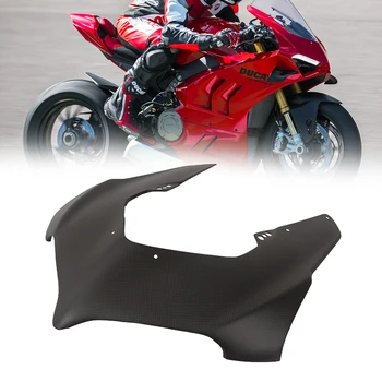 Мотоцикл из 100% Углеродного волокна, Передний Обтекатель, Капот, Носовая крышка, Аксессуары для Ducati Panigale V4 2023