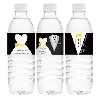 Наклейка для бутылки с водой для душа новобрачных, Тематическая вечеринка жениха и невесты, Будущая невеста