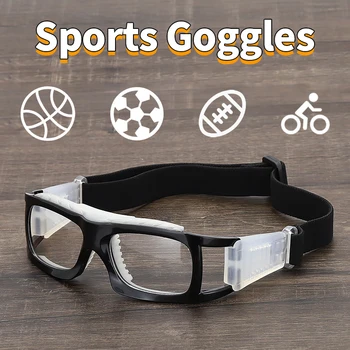 JSJM Спортивные очки на открытом воздухе Мужские ветрозащитные пылезащитные очки Футбольные баскетбольные противоударные защитные очки Велосипедные очки