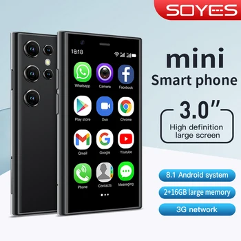 SOYES S23 PRO Android 8,1 Мини-Смартфон 3,0 Дюймов с двумя Sim-картами RAM 2 ГБ ROM 16 ГБ WIFI Bluetooth FM Точка Доступа 1000 мАч Мобильный Телефон