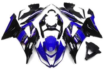 Высококачественный Новый Комплект Обтекателей мотоцикла ABS, Пригодный для Kawasaki ZX-6R 636 2013 2014 2015 2016 2017 2018 Кузов Черный Синий