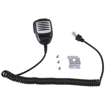 Микрофон Черный для HYTERA HYT TM600 TM800 TM-800 TM-610 TM-600 TM-800M TM-628 Мобильный Радиоприемник PTT Mic
