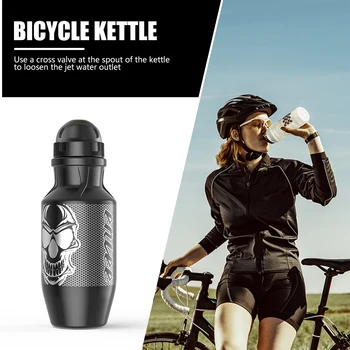 Велосипедная бутылка для воды объемом 550 мл, многоразовая бутылка для питья, герметичная с пылезащитной крышкой, посуда для питья на открытом воздухе, езда на велосипеде