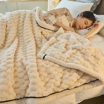Коралловое бархатное одеяло, диван, одеяло для кондиционера, одно маленькое одеяло Farley