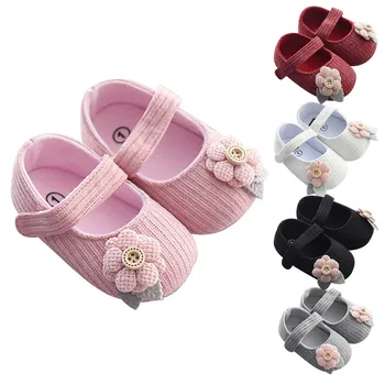 Обувь для малышей, Обувь для первых ходунков на мягкой подошве с цветочным рисунком для девочек, Повседневные Кроссовки для новорожденных, Новое праздничное платье 2023, Обувь принцессы