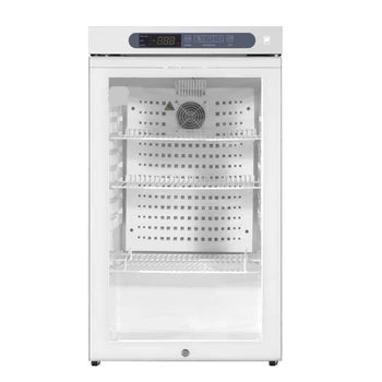 BT-5V100 дисплей и сигнализация от 2 до 8 градусов вертикальный холодильник объемом 100 л, холодильник для реагентов от 2 до 8 градусов