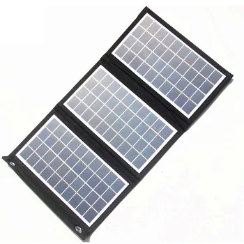 BUHESHUI 15W 5V Складное Портативное Солнечное Зарядное Устройство Сумка Для Солнечной Панели Мобильный Банк Питания Sysstem Водонепроницаемый