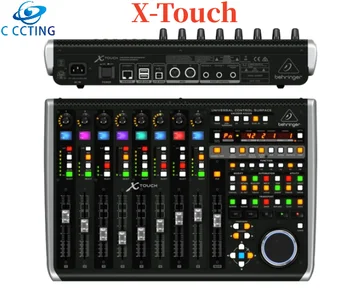 USB/MIDI-контроллер Behringer X-Touch Control Surface с 9 сенсорными фейдерами, 8 поворотными энкодерами и 92 кнопками с подсветкой