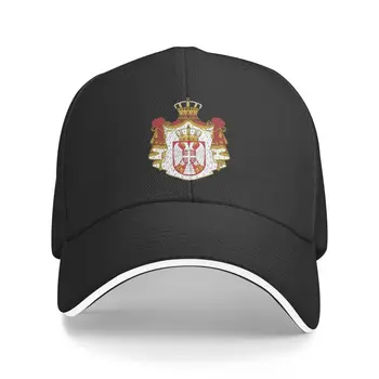 Персонализированная бейсбольная кепка с гербом Сербии для мужчин и женщин, регулируемая спортивная кепка для папы
