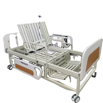 Электрическая автоматическая поворотная кровать для кормления, противоскользящая больничная койка, специальная кровать для дома престарелых