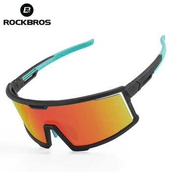 Официальные поляризованные очки ROCKBROS, Сверхлегкие, гибкие, ударопрочные солнцезащитные очки, велосипедные очки высокой прочности.