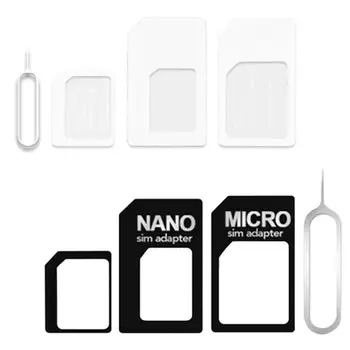 для адаптера NANO-карты 4 в 1, преобразователя в Micro / стандарт для всех мобильных устройств