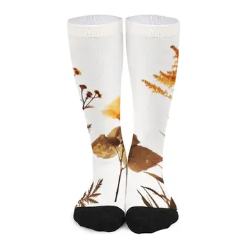 Ботанические носки Ambra, носки для бега, мужские носки, забавные длинные носки, мужской подарок на день Святого Валентина для парня