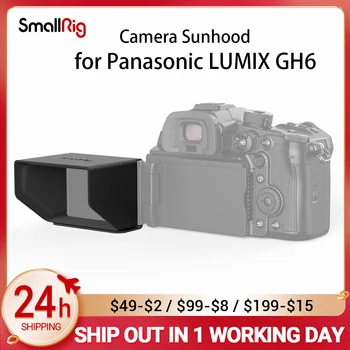 Солнцезащитный козырек SmallRig для камеры Panasonic LUMIX GH6 в сложенном виде, легкий солнцезащитный козырек для камеры 3460 г.