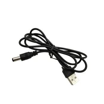 Профессиональный кабель-адаптер питания USB-DC5.5x2.1 мм, разъем для подключения шнура питания, электроника для настольной лампы, зарядные устройства