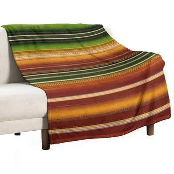 Мексиканский плед serape # 1, покрывала, диваны для украшения, Летние постельные принадлежности, одеяла