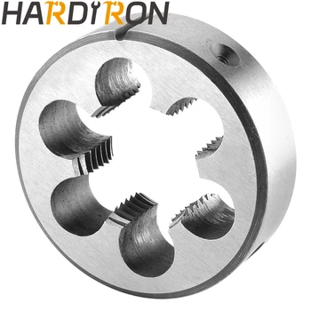 Круглая резьбонарезная матрица Hardiron Metric M36X1, машинная резьбонарезная матрица M36 x 1.0 Правосторонняя
