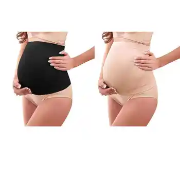 Гибкий хлопковый пояс для беременных женщин, Уменьшающий живот, Тонизирующий живот, Связывающий пояс