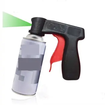 Универсальная ручка для распыления краски, Рукоятка для ручного пистолета-распылителя, Пистолетная Рукоятка из Полипропиленового материала, Запчасти для инструментов для ремонта аэрозольной краски