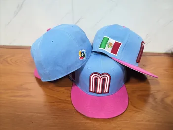 2023 Нью-Мексико Приталенные Шляпы Бейсболки Мода Хип-Хоп Размер Кости Для Мужчин Женщин Буква M Полностью Закрытые Gorras Высшего Качества