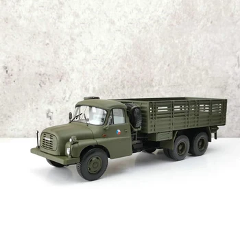 1: 43 T148 Военный грузовик CSSR, крупная транспортная машина, модель легкосплавного автомобиля, игрушка, коллекционное украшение, Игрушки для мальчиков, автомобили
