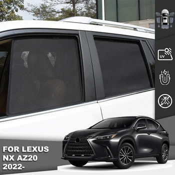 Для Lexus NX AZ20 450 H + 2022 2023 Магнитный Автомобильный Солнцезащитный Козырек Передняя Шторка Лобового Стекла Задняя Сторона Детского Окна Солнцезащитный Козырек