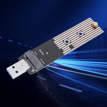 M.2 NVME Riser Board 10 Гбит/с Конвертер Жесткого Диска Gen 2 Plug and Play SSD В USB-Адаптер Samsung WD Black Intel NVME SSD