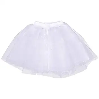 Для нее последняя дизайнерская нижняя юбка-кринолин без обруча в 3 слоя, свадебная нижняя юбка-комбинация для девочек в цветочек для детей