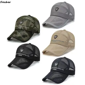 Военная камуфляжная бейсболка, мужская спортивная кепка для гольфа, модная кепка дальнобойщика, кепки для бега на открытом воздухе, велосипедные кепки с защитой от ультрафиолета, бейсболки Snapback