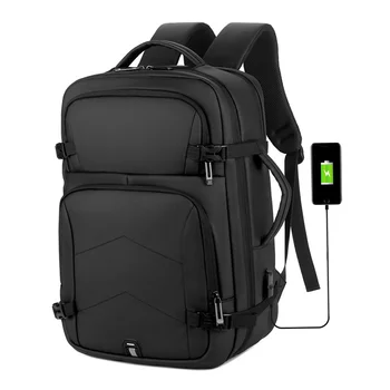 Многофункциональный 15,6-дюймовый Рюкзак Для ноутбука С USB-Зарядкой, Водонепроницаемый Городской Деловой Рюкзак, Школьный Рюкзак, Большая Дорожная сумка
