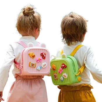 Детский рюкзак, милый рюкзак для мальчика, рюкзак через плечо для девочек Сумка для защиты позвоночника, рюкзак для учащихся детского сада