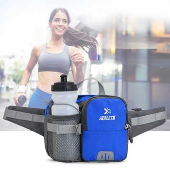 Спортивная поясная сумка для телефона для бега для женщин Мужчин Водонепроницаемый Велосипедный телефон Пояс для бега Удобная велосипедная сумка для бега Бутылка для воды