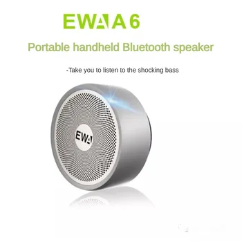 Мобильный беспроводной динамик Bluetooth EWA A6 с удобной вставкой карты для улучшения качества звучания