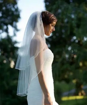 Женская белая опора для Девичника Невесты, отделка волос кружевной свадебной фатой С ГРЕБНЕМ