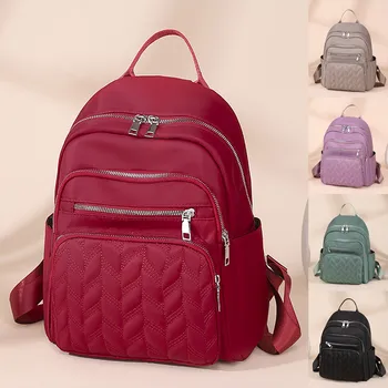 Женская дорожная сумка из водонепроницаемой ткани, рюкзак для отдыха, рюкзаки для девочек для средней школы, школьный рюкзак, Прямая поставка