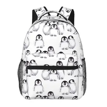 Школьный рюкзак Penguin Classic Basic, повседневный рюкзак, Офисный рюкзак для мужчин и женщин