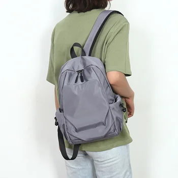 Новый мини-рюкзак, мужская маленькая модная легкая школьная сумка унисекс, простой рюкзак для отдыха и путешествий, мини-рюкзак для женщин.