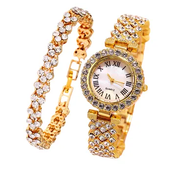 Женские кварцевые часы-браслет с инкрустацией в виде рисунка, наручные часы Woman New Simple 2023
