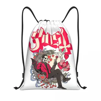 Рюкзак шведской рок-группы Ghost Impera на шнурке, спортивная спортивная сумка для мужчин и женщин, сумка для покупок