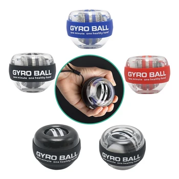 Горячая распродажа гироскопического тренажера с автоматическим запуском Power Ball для фитнеса Wrist Ball для тренировки запястий Spinner Gyro Ball