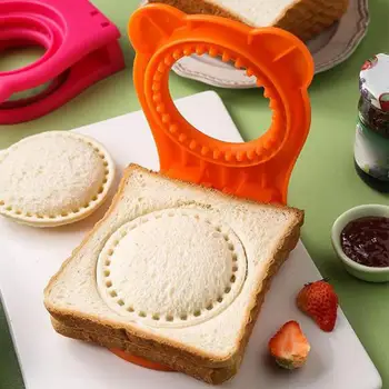 Герметичная форма для резки сэндвичей, простая в использовании форма для выпечки хлеба своими руками для домашней кухни, инструмент для выпечки в ресторане для детей
